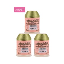 3 Adet Altınbaşak Oya Ve Dantel İpi 20 Gr - Royaleks - No: 009