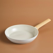 Karaca Swiss Crystal Almond Cream İndüksiyon Tabanlı Tava 26 Cm Çok Renkli