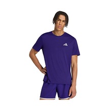 Adidas Run Ess Tee M Erkek Koşu Tişörtü Kg3186 Mor