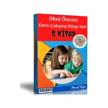 Okul Öncesi Ders Çalışma Kitap Seti 5 Kitap