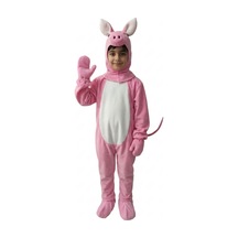 Domuz Kostümü Çocuk Pembe