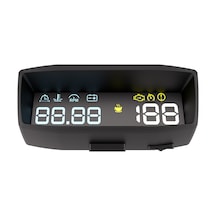 Springsun Araç Hud Göstergesi: Dijital Hız, Km, Su Sıcaklığı Ve Sürüş Süresi Görüntüleme