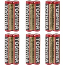 Toshiba R03KG Heavy Duty 1.5 V AAA İnce Kalem Pil 6 x 2'li