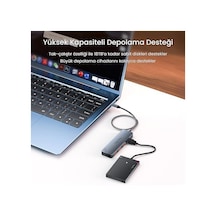 4 Portlu 10gbps Type-c To 2 Usb-a 2 Type-c Usb 3.2 Gen2 Usb Çoklayıcı Dönüştürücü Hub