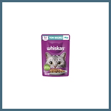 Whiskas Pouch Jöle İçinde Ton Balıklı Yetişkin Kedi Konservesi 6 Adet 85 Gr Agc