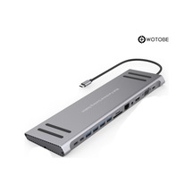 Pc Macbook Uyumlu 14'ü 1 Arada Type-c Multifonksiyonel Dönüştürücü Hub