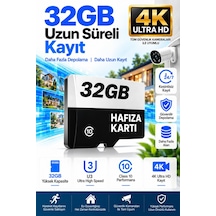 32 Gb Hafıza Kartı Faster Transfer Speed Class 10 4k Video Kayıt Güvenlik Kamera Uyumlu