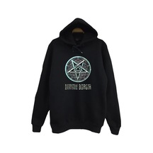 Dimmu Borgir Baskılı Kapüşonlu Sweatshirt Siyah