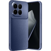 Newface Xiaomi Mi 15t Auto Focus Karbon Kapak - Lacivert
