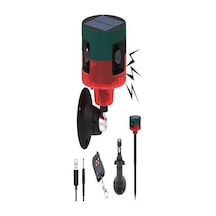 Powermaster Pm-26946 Dc 5v Solar Güneş Enerjili Sesli Hayvan Kovucu Alarm Cihazı