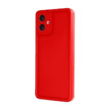 Samsung Uyumlu Galaxy A07 4g Uyumlu Viera Silikon - Kırmızı
