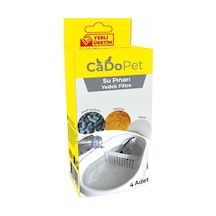 Cado Pet Su Pınarı Yedek Kartuş Filtre 4'lü Cado Pet Su Pınarı Yedek Kartuş Filtre 4'lü
