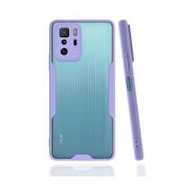 Tedar Xiaomi Poco X3 Gt Kılıf Platin Silikon - Lila Najmaddin standart