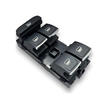Seat Ateca 2016-20 Sol Ön Kapı Dörtlü Cam Düğmesi Krom 5G0959857E