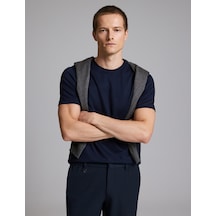 Pierre Cardin Lacivert Regular Fit Basic Tişört 50335881-vr033