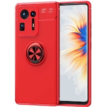 Nourthkiingdom Mi Mix 4 Kılıf Nrtk Ravel Silikon Kapak - Kırmızı Kırmızı
