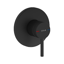 VitrA Origin Ankastre Sıva Üstü Lavabo Bataryası Mat Siyah A4262136
