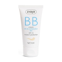 Ziaja Bb Kremi Yağlı Ve Karma Ciltler İçin Açık Ton Spf15 50 Ml Doğal Bej
