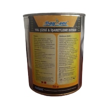 Boysat Yol Çizgi Şerit Ve İşaretleme Boyası Sarı 750 Gr