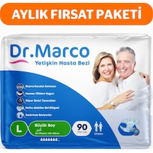 Dr. Marco Yetişkin Bel Bantlı Hasta Bezi L 90'lı
