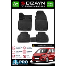 Ford Courier 3d Pro Havuzlu Paspas 2014-2022 A+ Kalite