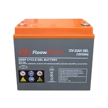 Floow Energy 12v 33ah Derin Deşarj Jel Akü Bakımsız 2026 Üretim