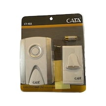 Cata Uzaktan Kumandalı Gri-beyaz Zil Ct-102