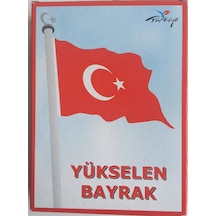 Türk Bayrağı Yükselen Bayrak 20X30