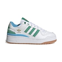 Adidas Forum Bold Stripes Leather Womens Sneaker Hakiki Deri Kadın Günlük Spor Ayakkabı Beyaz