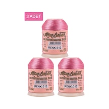 3 Adet Altınbaşak Oya Ve Dantel İpi 20 Gr - Royaleks - No: 312