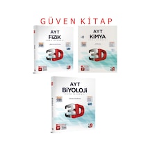 3d Yayınları Ayt Fizik Kimya Biyoloji Soru Bankası Seti