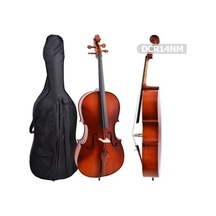 Dominguez Dcr14nm Çello - 1/4 Eğitim - Başlangıç Seviyesi Gül Ağacı Rosewood Görünümlü Bitiş, Abanoz Klavye Ve Burgular, Küçük Müzisyenler İçin Ergonomik Ölçü Uyum: 1/4 Çeyrek Boy Çello