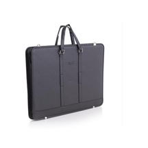 Proje Çantası 40 X 56cm / 5cm Körüklü / Askılı / T Cetveli Takılabilir Suni Deri Siyah