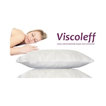 Yün Dolgulu Visco Katmanlı Yastık 50 x 70 x 14 CM Yün Özellikli