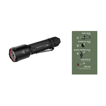 Ledlenser Tac6r Set El Feneri 2000 Lümen Siyah
