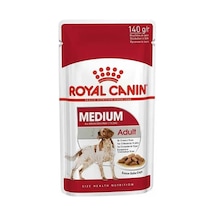 Royal Canin Medium Adult 140 Gr Orta Irk Yetişkin Köpek Yaş Maması Pouch Soslu
