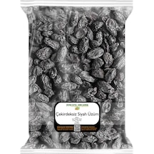 Çekirdeksiz Siyah Üzüm 500 Gr Siyah Üzüm Çekirdeksiz Özbek Üzümü Diğer