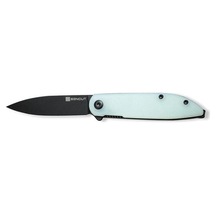 Sencut Bocll Iı G10 Natural Black Blade Kamp Çakı Su Yeşili