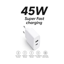 45w Çoklu Şarj Adaptörü Ultra Hızlı Realme 7 Ve 7 Pro Uyumlu Qc 3.0 + Pd