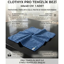 Mikrofiber Pro Temizlik Bezi 40 40 1 Adet Karışık