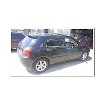 Woc Chrome Toyota Corolla Uyumlu Hb Krom Cam Çıtası 2002-2006 4 Parça Pa