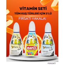 Feroxit Vitamin Seti - Tüm Kuş Türleri İçin 3'lü Vitamin Seti