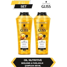 Gliss Oil Nutritive Şampuan 2 x 400 ML