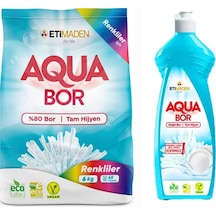 Çamaşır Deterjanı Renkliler İçin 6 Kg 40 Yıkama+ 1 Adet Bulaşık Deterjanı.