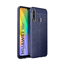 Newface Huawei Y6p Kılıf Auto Focus Kapak - Lacivert