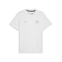 Puma 634897-02 Bmw Mms Ess Logo Tee Tişört Erkek T-shirt Beyaz