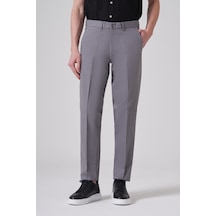 Morven Erkek Gri Pamuk Trend Dynamic Fit Chino Pantolon 26ms003016100 Gri
