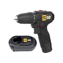 Cat Dx1160.1 12volt/2.0ah Li-ion Tek Akülü Kömürsüz Profesyonel Şarjlı Darbeli Matkap