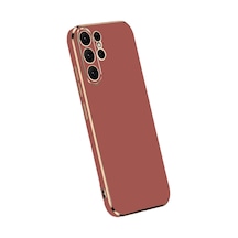 Galaxy S24 Ultra Kılıf Volet Silikon - Kırmızı