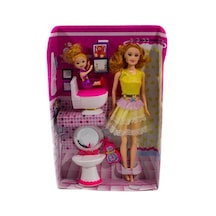 Oyuncak Bebek ve Banyo Seti